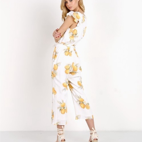 EUC For Love & Lemons Limonada Onesie jumpsuit romper Summer whimsical size XS - Picture 5 of 13